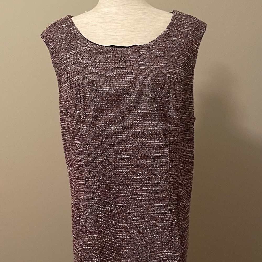 Ann Taylor tweed shift dress